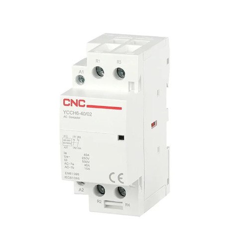 Модульный контактор CNC Electro с нормально замкнутыми контактами